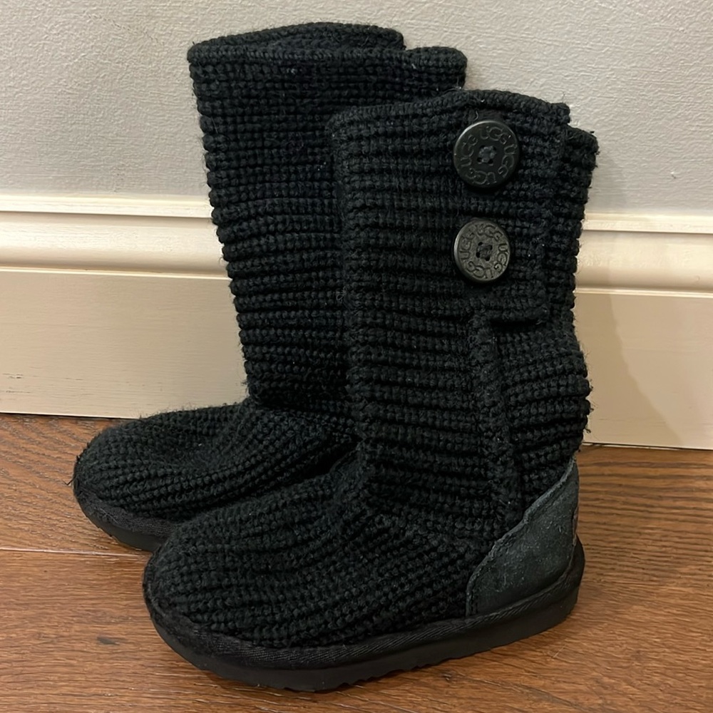 UGG Knit Boots Little Girls Size Size 10